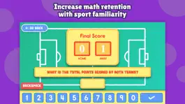 Game screenshot Math Fluency with Sports: +,– hack
