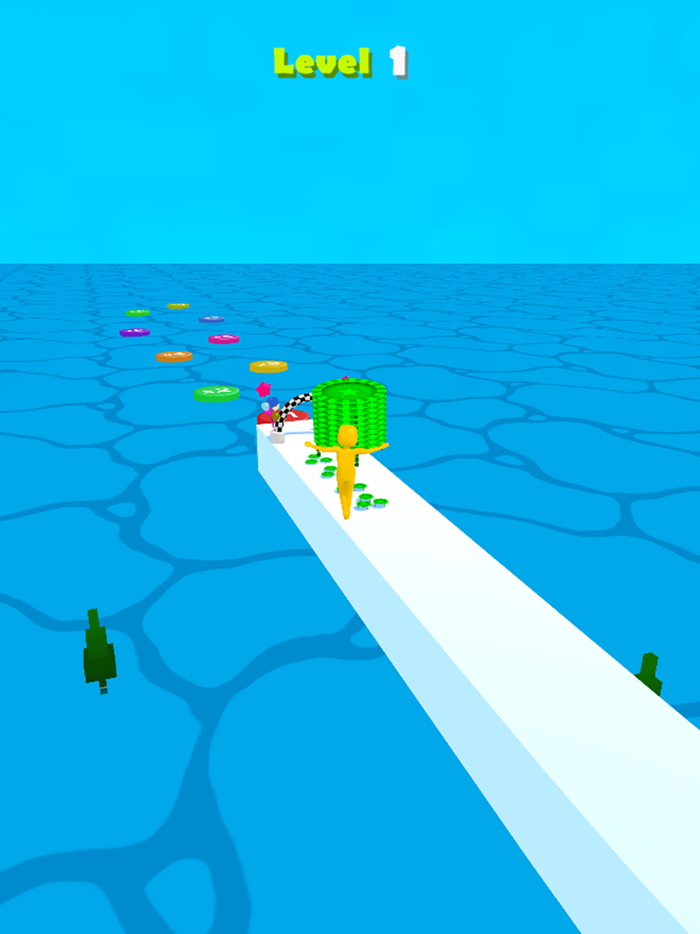 stack Trampoline jump