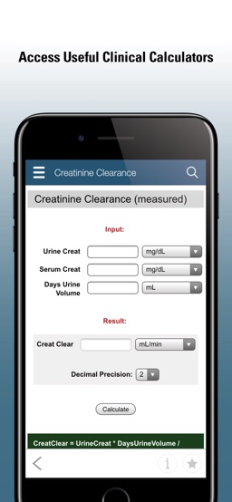 MSD Manual Professional app screenshot