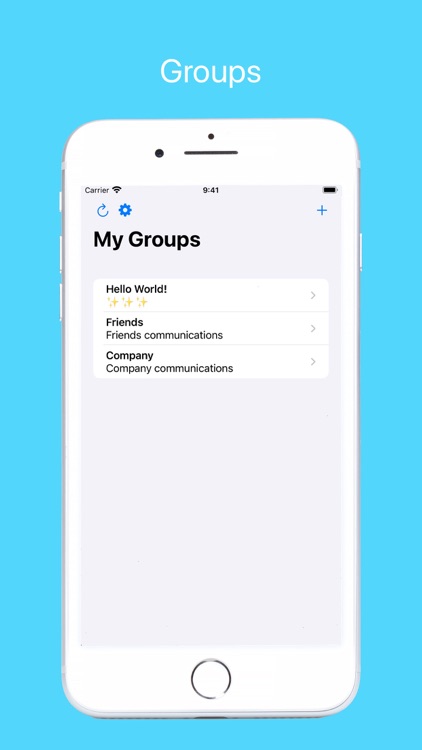 Tomodachi: SNS Groups