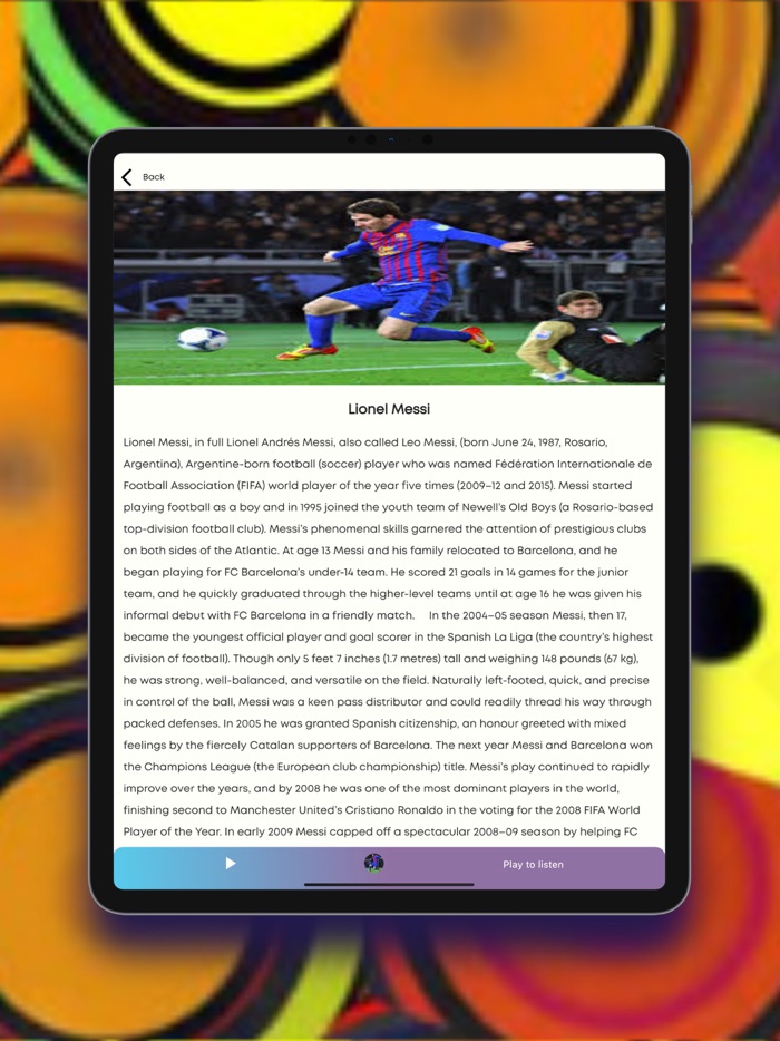 Football Legends  Audible