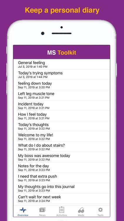 Multiple Sclerosis Toolkit screenshot-9