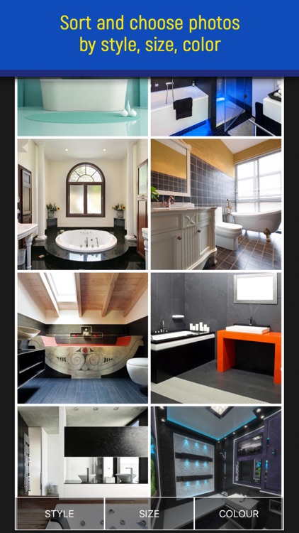 Bathrooms. Interiors design