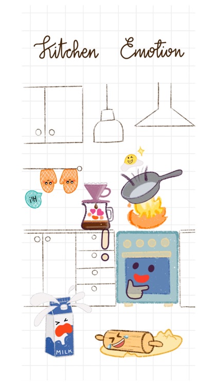 Kitchen Emotion Stickers