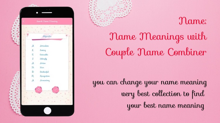 Naming: Name Meaning, Combiner