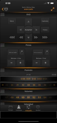 Captura de Pantalla 4 VLC Remote iphone