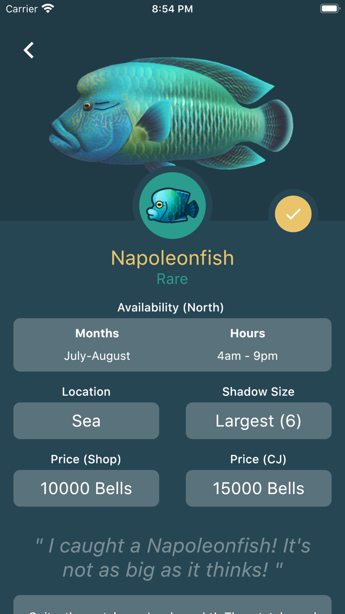 Critterpedia Tracker