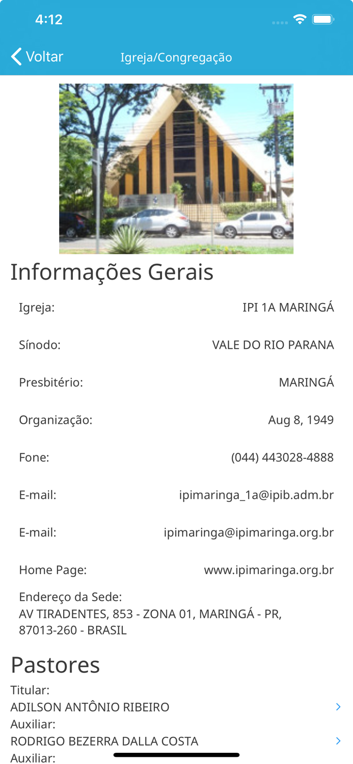 IPIB Igreja Presb Indep Brasil
