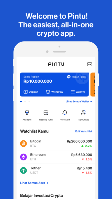 Pintu: Buy & Invest Crypto screenshot 2
