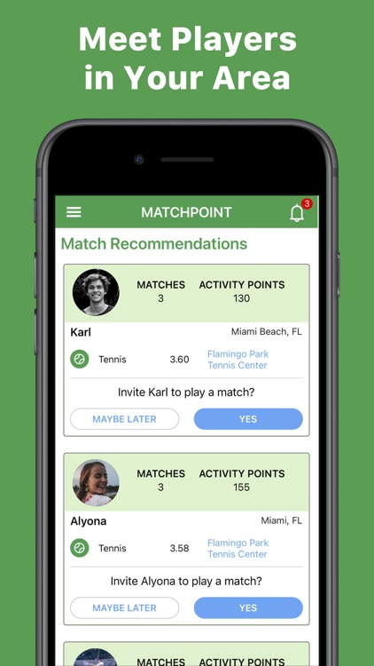 MatchPoint | Play Sports
