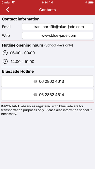 How to cancel & delete Blue Jade LFIB School Minibus from iphone & ipad 2