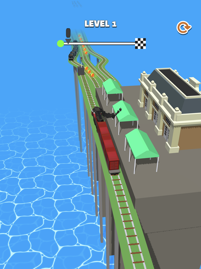Trains Run 3D