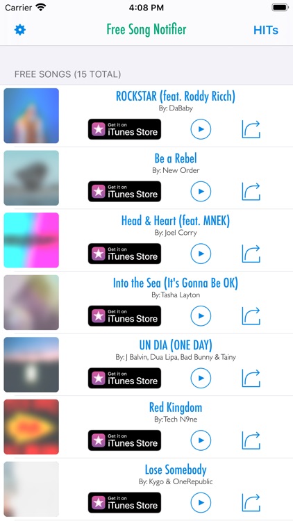 Free Song Notifier for iTunes