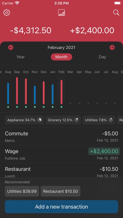 Coins - Personal account book screenshot-4