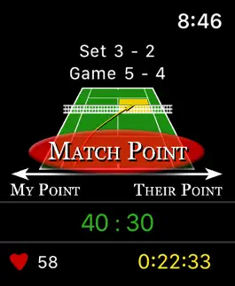 Game screenshot Tennis - Score Keeper apk