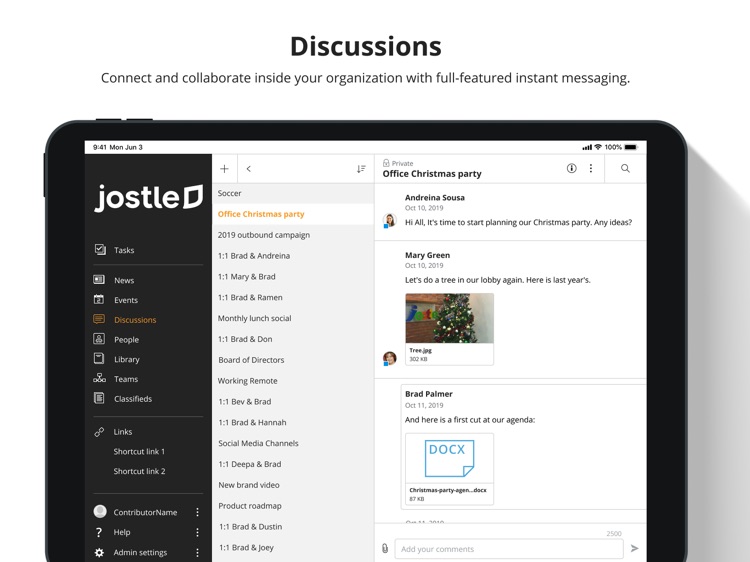 Jostle for iPad