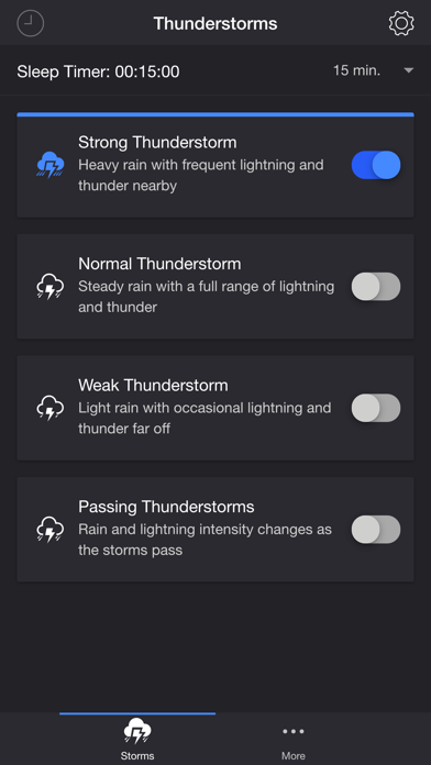 How to cancel & delete Thunderstorm Simulator (w/Ads) from iphone & ipad 1