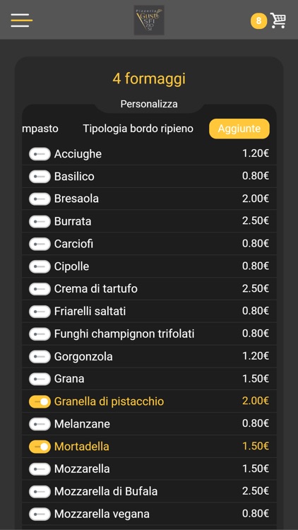 Gusti Sfiziosi Pizzeria screenshot-4