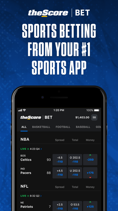 How to cancel & delete theScore Bet: Sports Betting from iphone & ipad 1