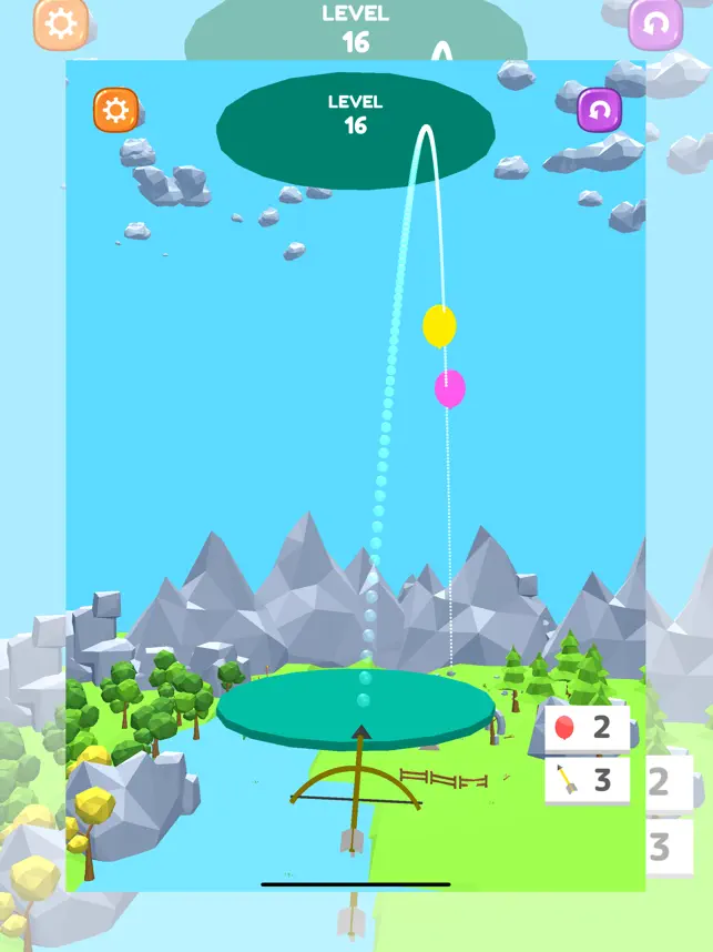 Balloon Shoot 3D Bow & Arrow, game for IOS