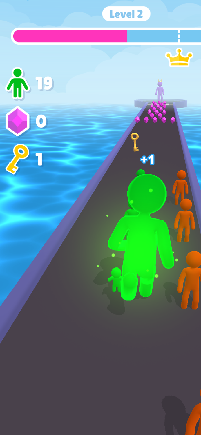 Giant Runner 3D - Happy Catch