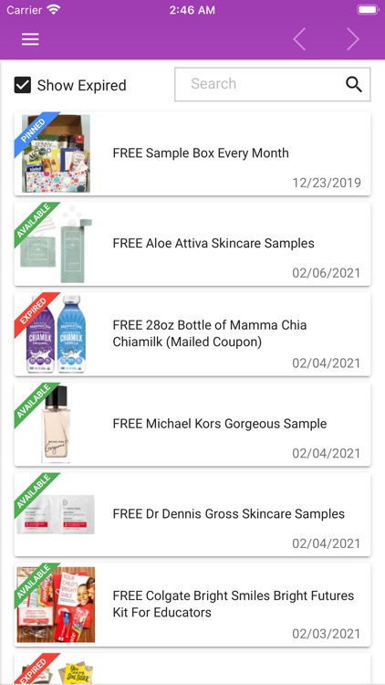 FREE Samples Finder