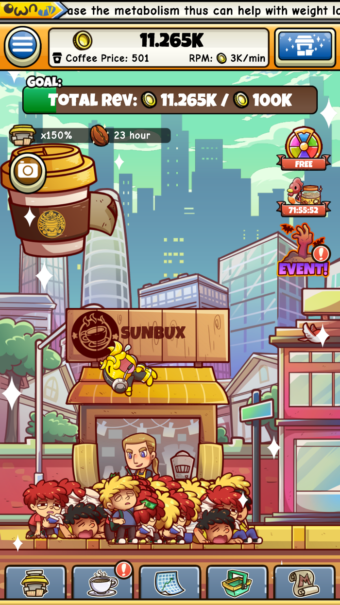 Own Coffee Shop Idle Game
