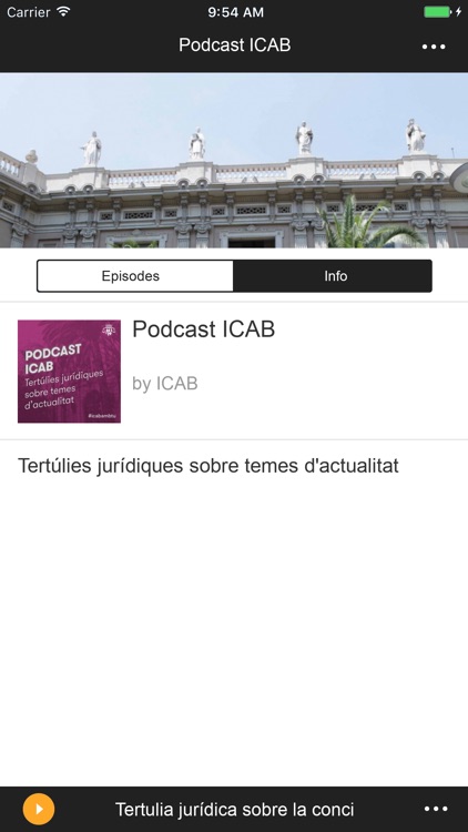 Podcast ICAB