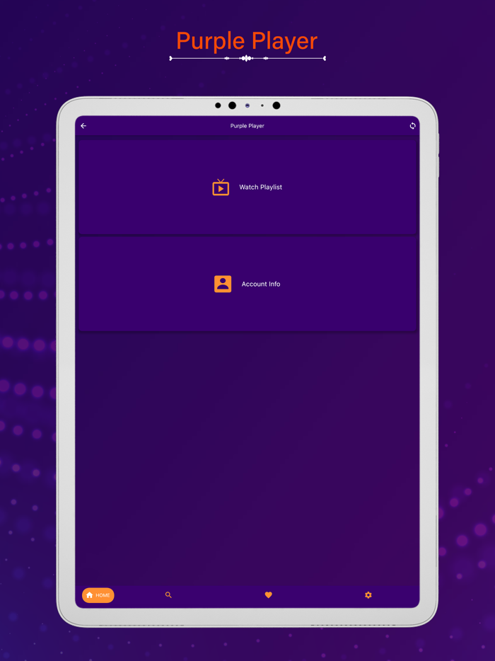 Purple Playlist Player