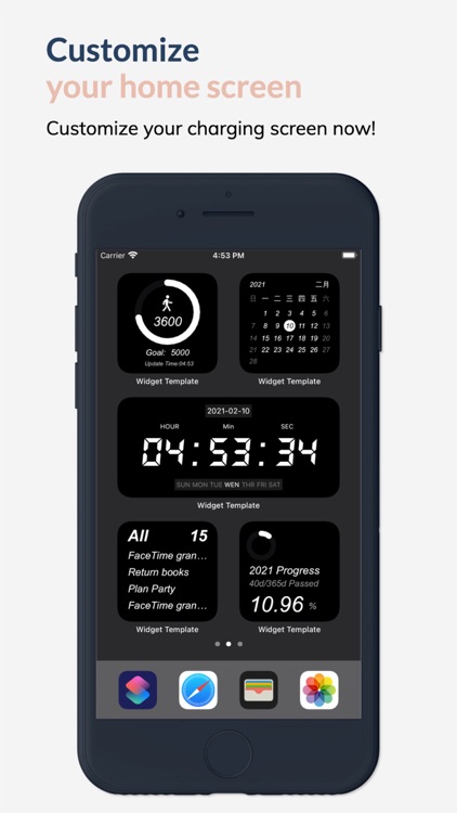 Widget Template