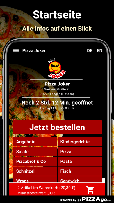 Pizza Joker Langen (Hessen) screenshot 2