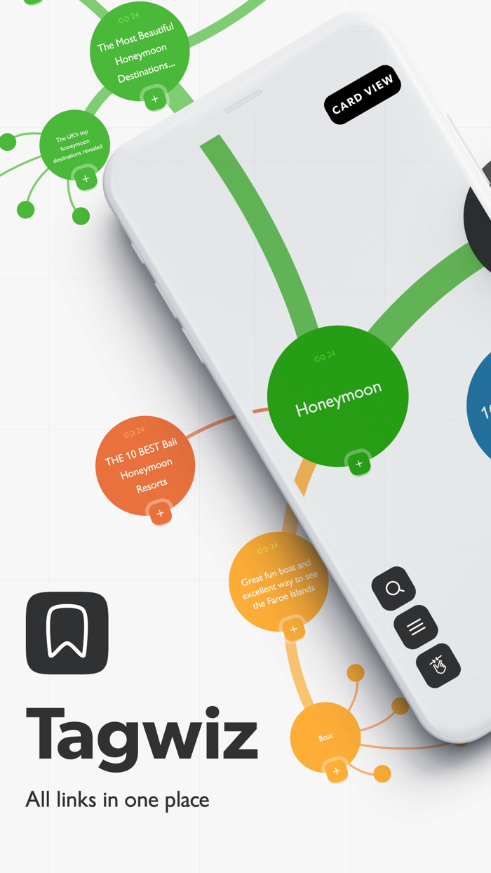 Tagwiz bookmarks map