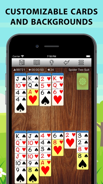 Spider Solitaire Game - Card