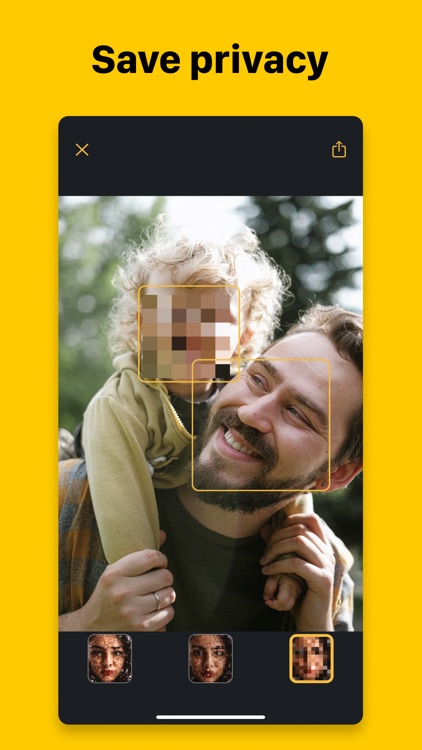 PixFace: Hide faces in photos