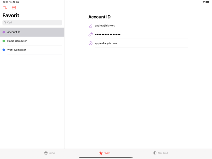 Pengelola Kata Sandi Sklv