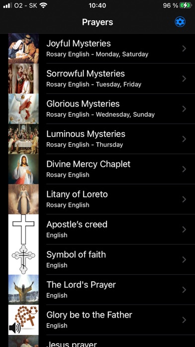 How to cancel & delete Rosary Audio English from iphone & ipad 1