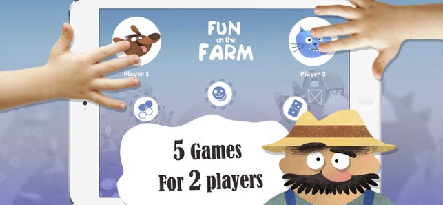 ‎Fun on the Farm: 5 board games Screenshot