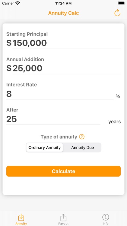 Annuity Calculator - Calc