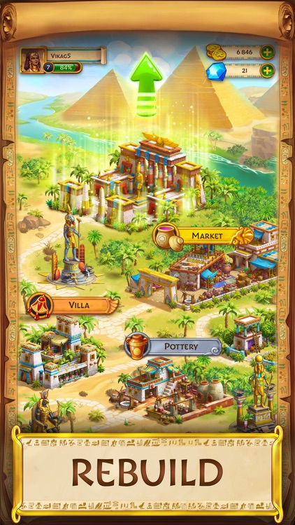Jewels of Egypt: Match 3 Games