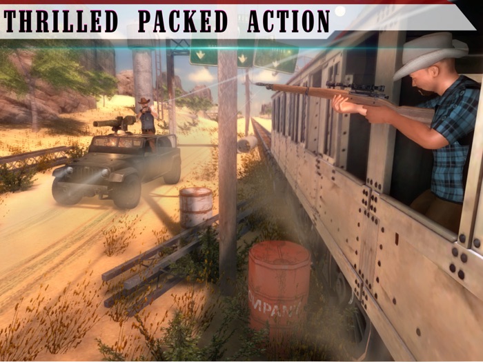 Sniper Train Shooting War