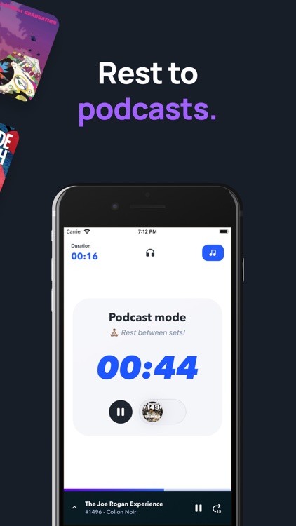 Shift - Workout with podcasts