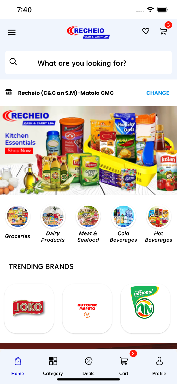 Recheio Online Supermarket
