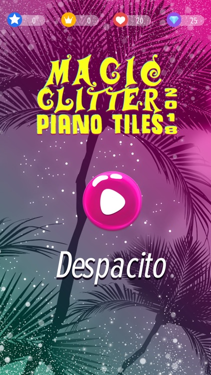 Glitter Piano Tiles Magic