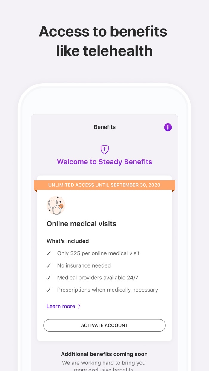 Steady-Find Work. Earn Money.