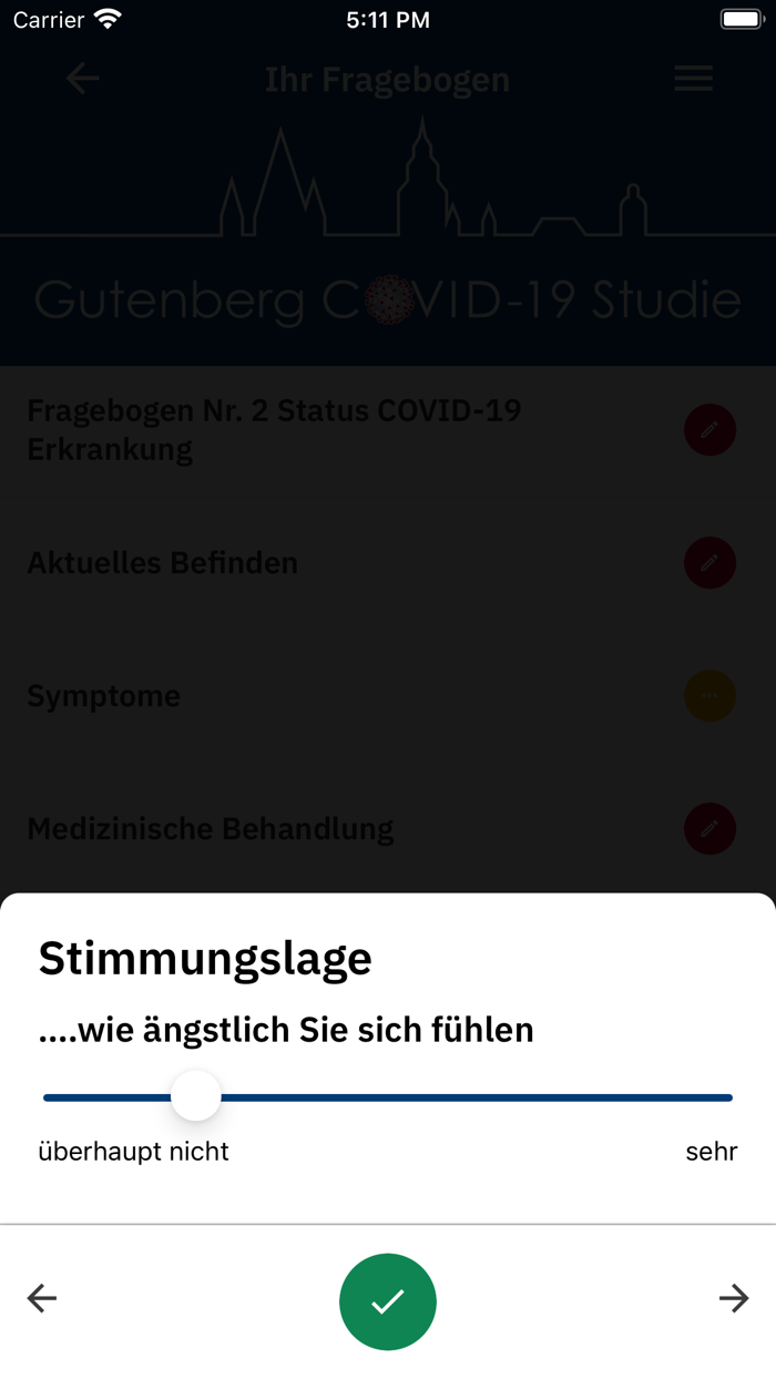 Gutenberg COVID-19 Studien-App
