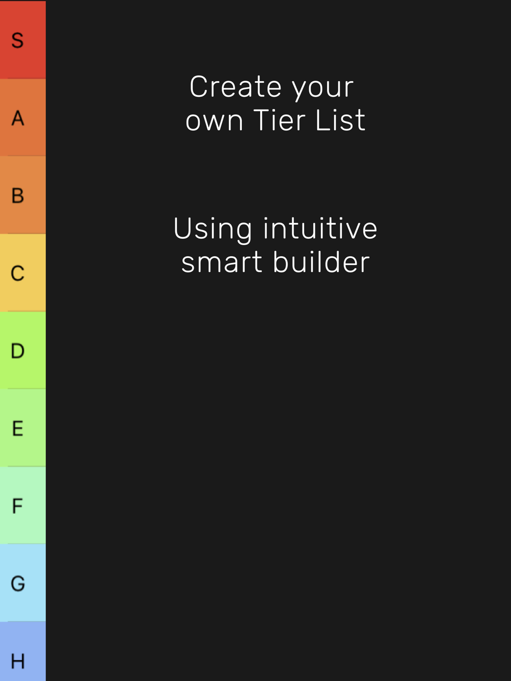 Tier List Maker Free Download App For Iphone Steprimo Com