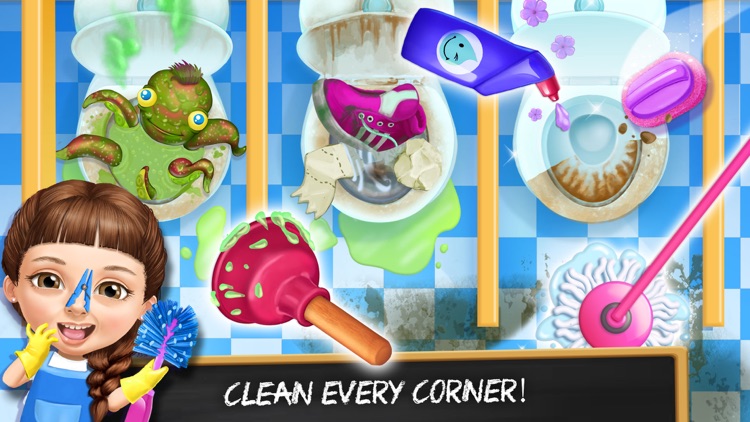 Sweet Baby Girl School Cleanup screenshot-4