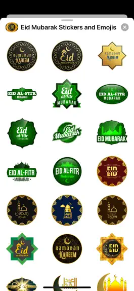 Game screenshot Eid Mubarak Stickers and Emoji mod apk