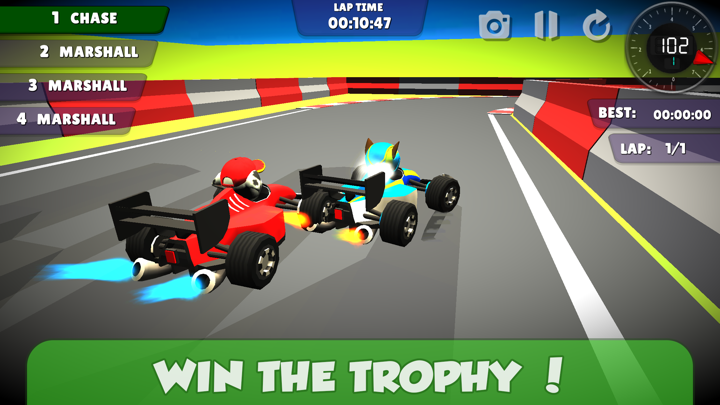 F1 Paw Racing Challenge screenshot 4