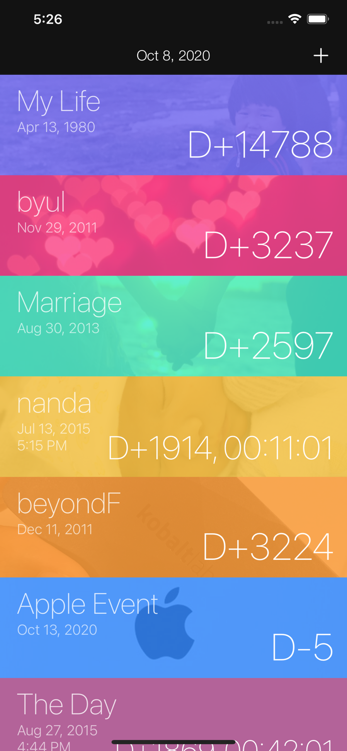 Count Days Date Counter